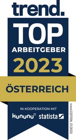 Logo: TOP Arbeitgeber 2023