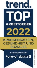 Logo: TOP Arbeitgeber 2022