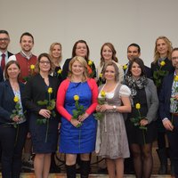 Gruppenfoto der Absolventen 