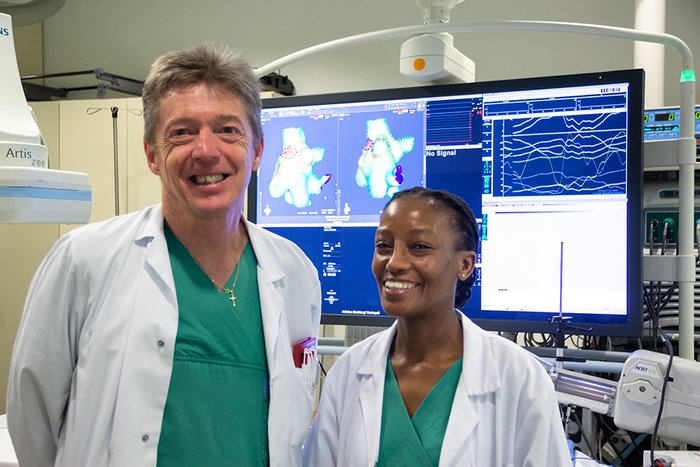 OA Dr. Helmuth Pürerfellner und Kgomotso Nontsikelelo Moroka