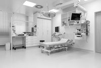 Behandlungsraum der Urologischen Ambulanz
