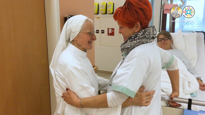 Sr. Immaculata und Anita