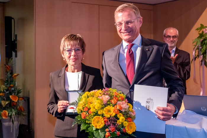 Landeshauptmann Mag. Thomas Stelzer & Rosa Schwarzbauer