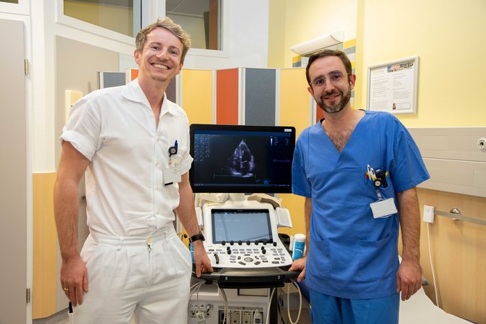 Ass. Dr. Andreas Reichinger, OA Dr. Lukas Holzinger (v.l.n.r.)
