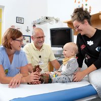 Behandlungsszene Kinderurologie