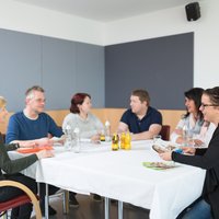 Gesprächsrunde der Selbsthilfegruppe