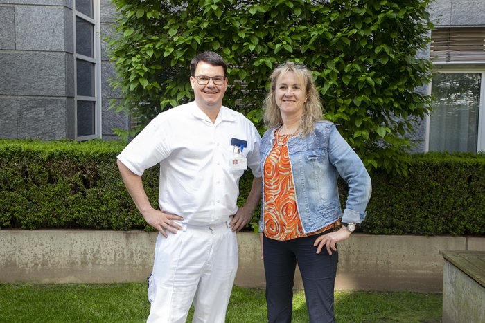 OA Hackl mit Patientin