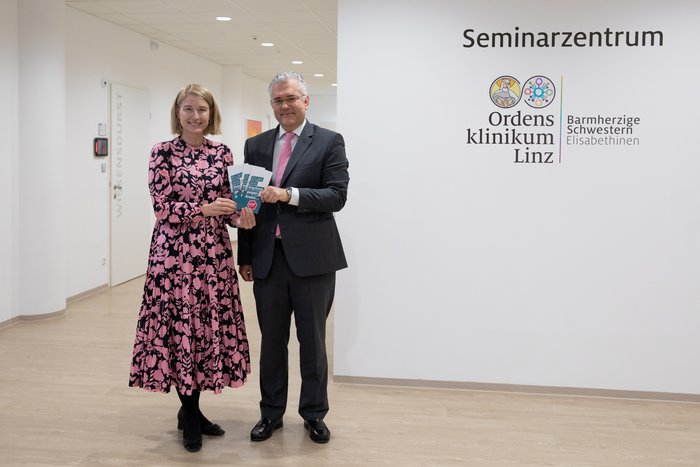 LH-Stv.in Mag.a Christine Haberlander, Prim. Univ.-Prof. Dr. Lukas Hefler