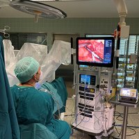 Operation mit DaVinci Roboter
