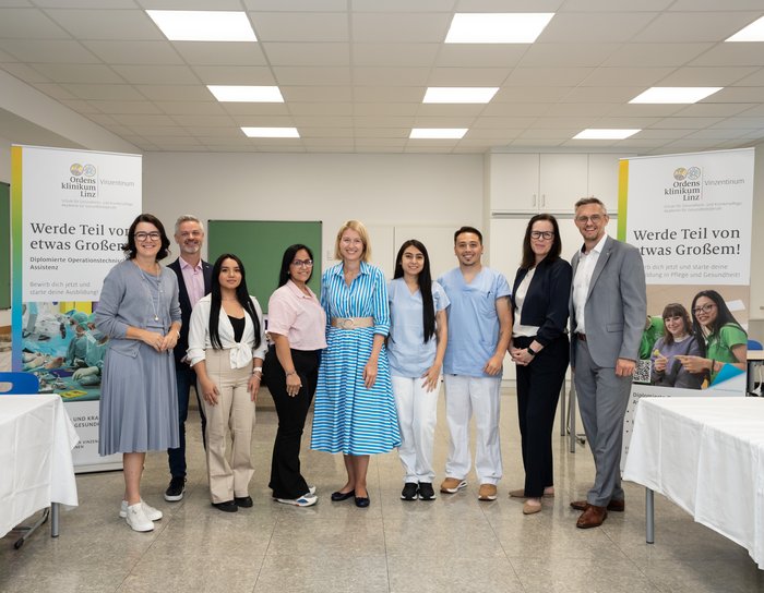 Gruppenfoto internationales Recruiting