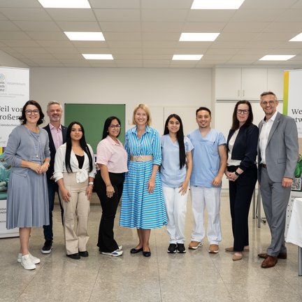 Gruppenfoto internationales Recruiting