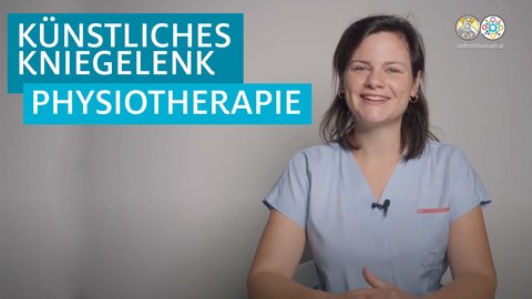 Künstliches Kniegelenk Physiotherapie 