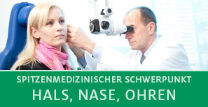 Schwerpunkt Hals, Nasen, Ohren