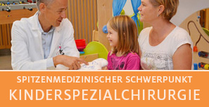 Schwerpunkt Kinderspezialchirurgie