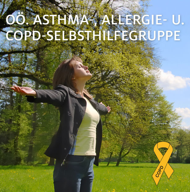 Logo Asthma, Allergie, COPD